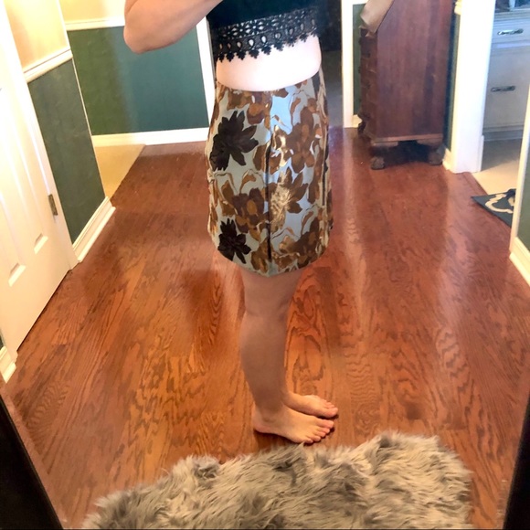 ASOS Brave Soul floral skirt in brocade - Picture 4 of 10